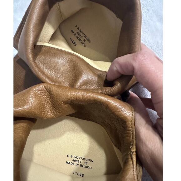 Frye Shirley Leather Riding Boots Women's Size 6B Brown Over-the-Knee Western - Picture 14 of 16